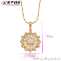 31903 Xuping fashion jewelry nickel free beautiful flower shape pendant fancy gold jewelry